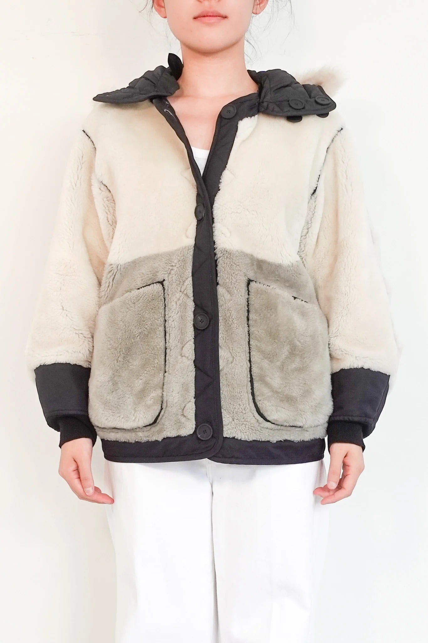 Lambskin Reversible Coat