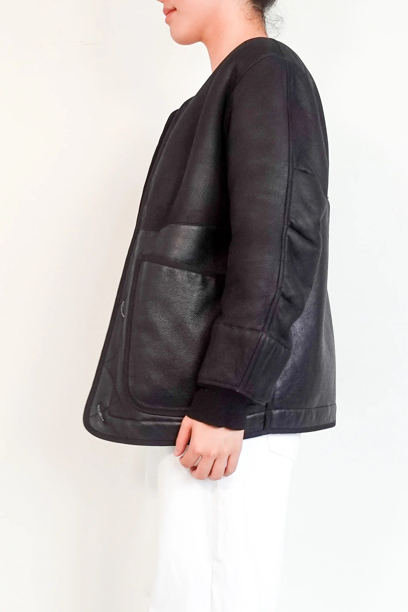 Lambskin Reversible Coat